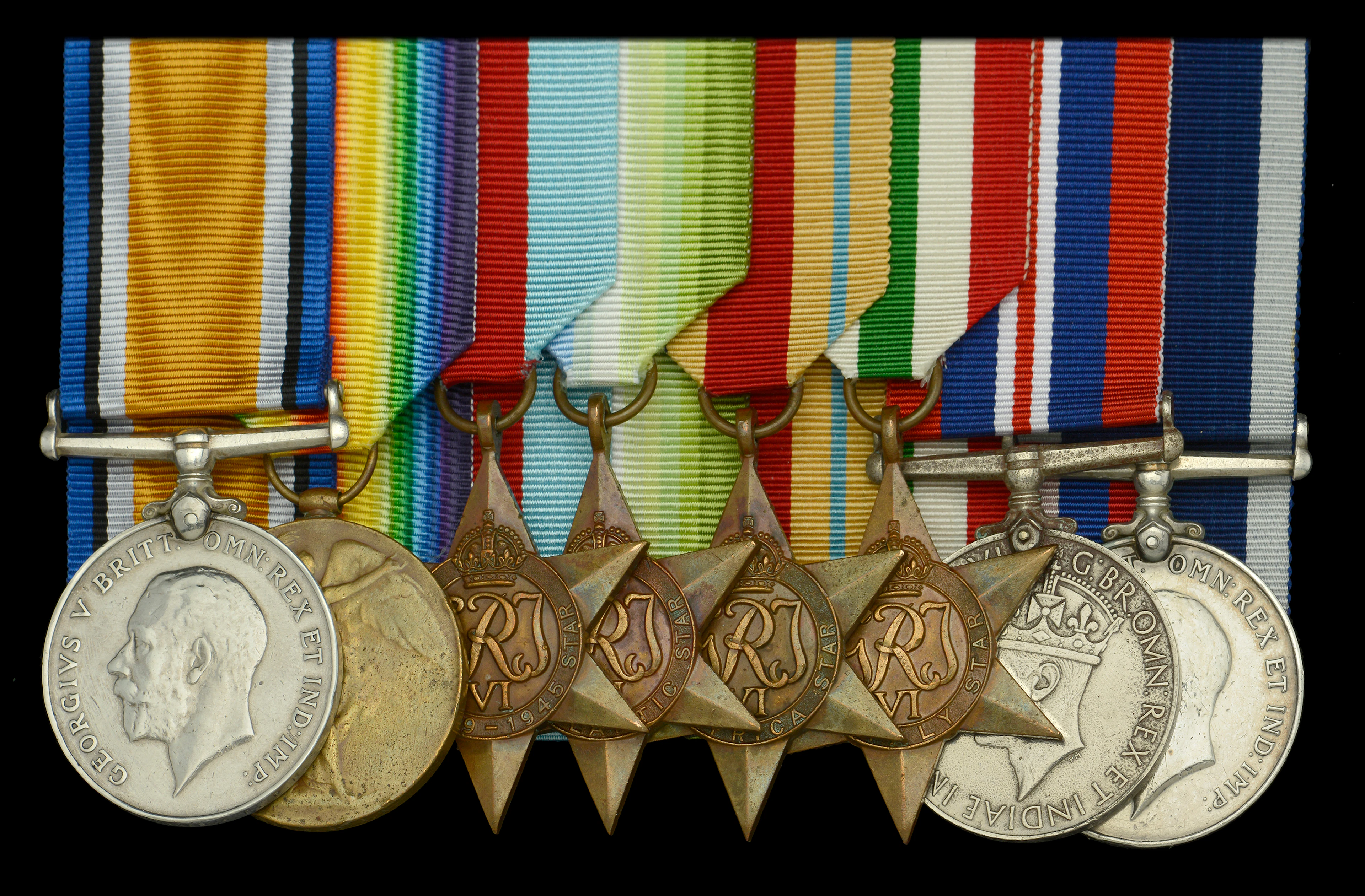 Eight: Able Seaman J. McInnes, Royal Navy British War and Victory