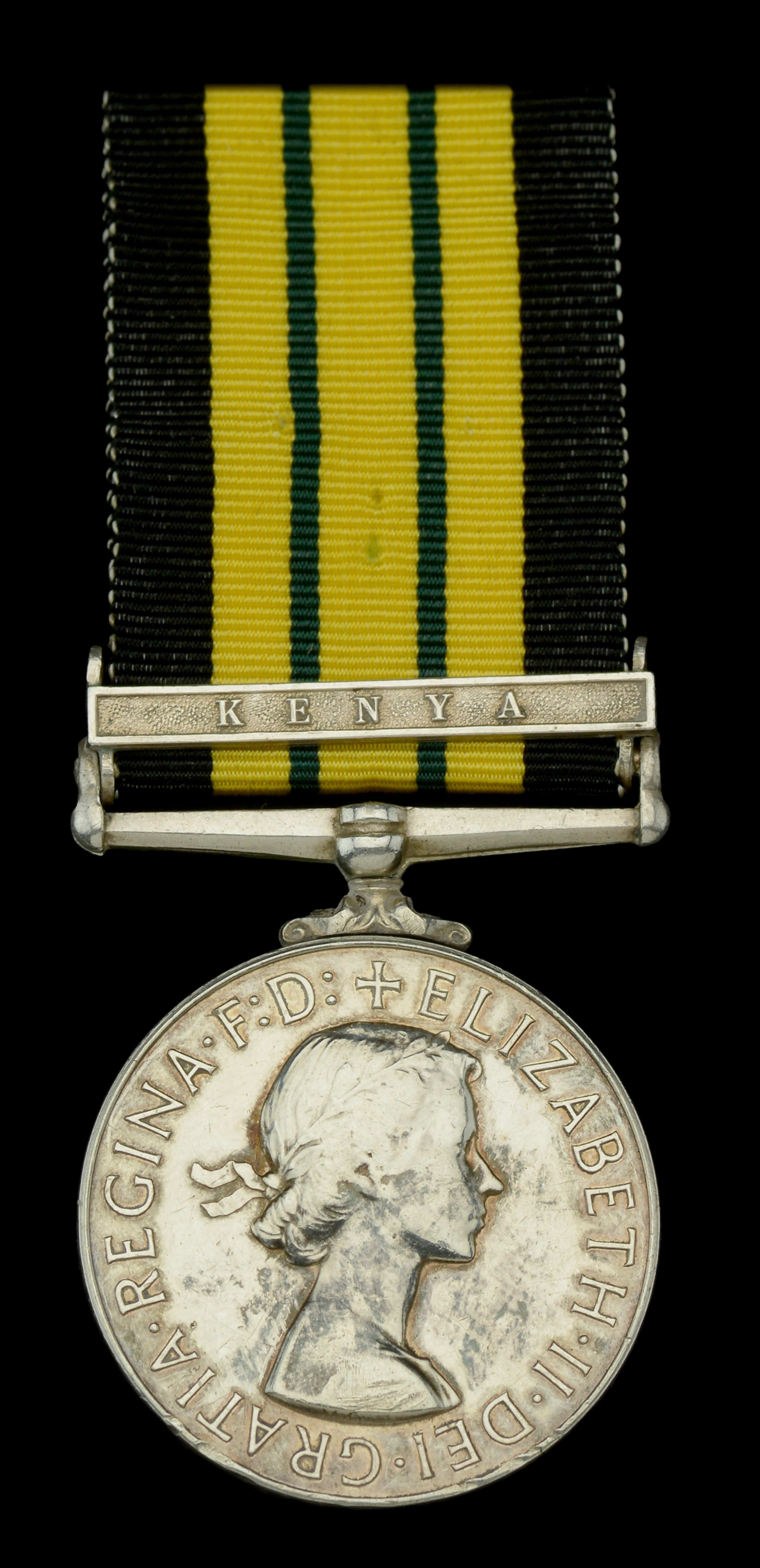 Africa General Service 1902-56, 1 clasp, Kenya (KR. 4643 Sgt. D. H.