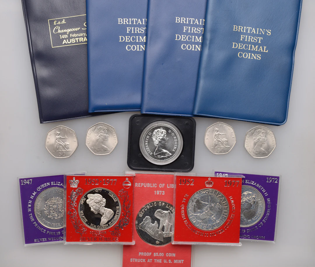 Miscellaneous, AUSTRALIA, Elizabeth II, Partial Mint Set (7), 1963