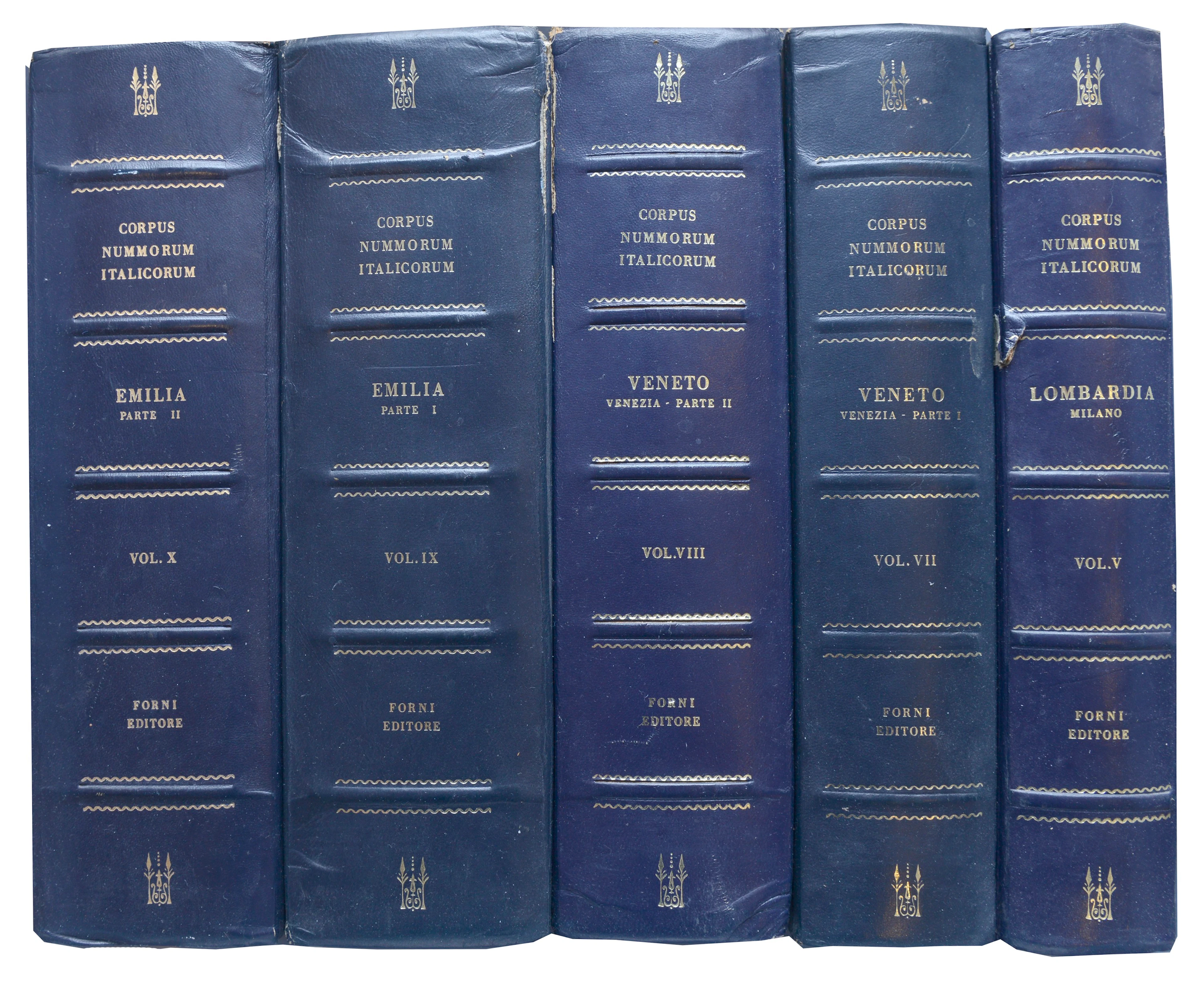 [Anon], Corpus Nummorum Italicorum, I, Casa Savoia, 532pp, 42 plates;