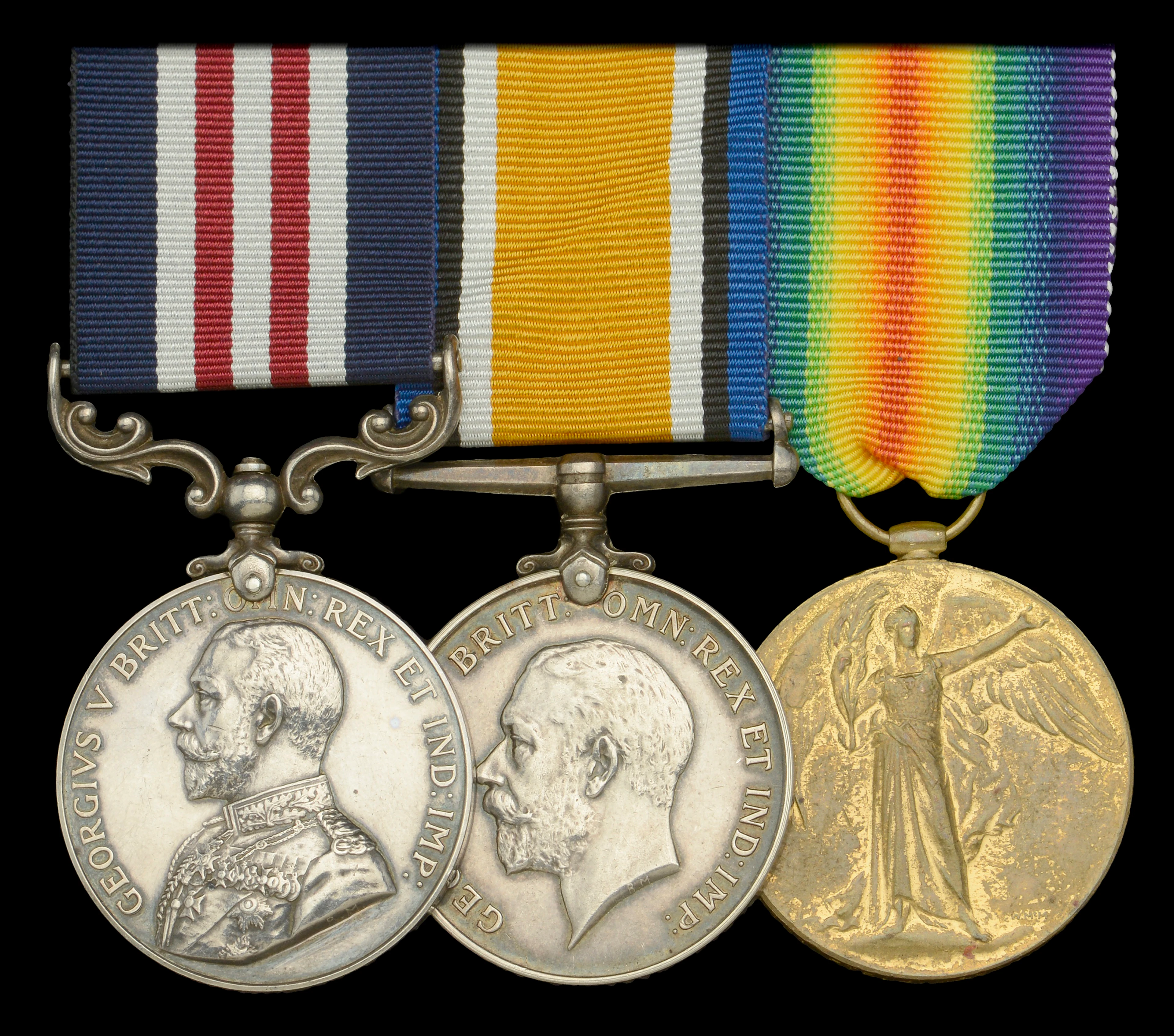 A Great War ‘Western Front’ M.M. group of three awarded to Sapper