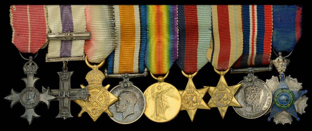 A Second War O.B.E., Great War M.C. and Second Award Bar group of