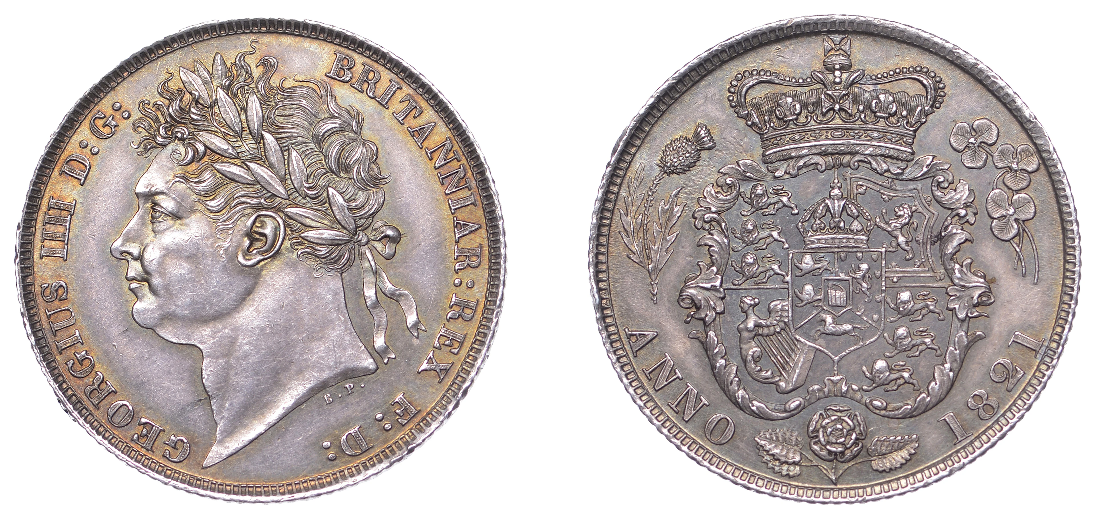 George IV (1820-1830), Shilling, 1821 (ESC 2396; S 3810). Extremely