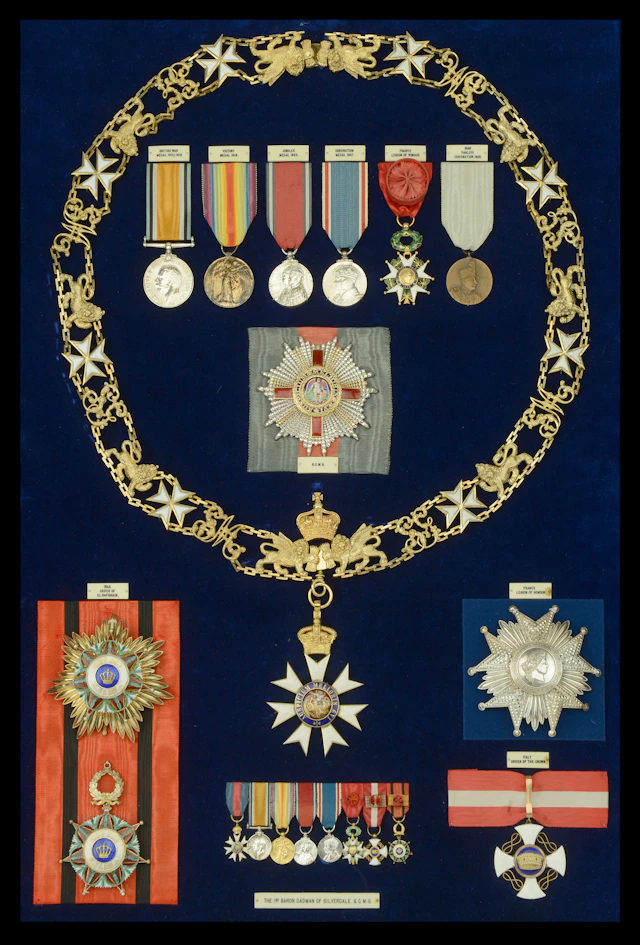 The impressive G.C.M.G. group of nine awarded to the 1st Baron Cadman