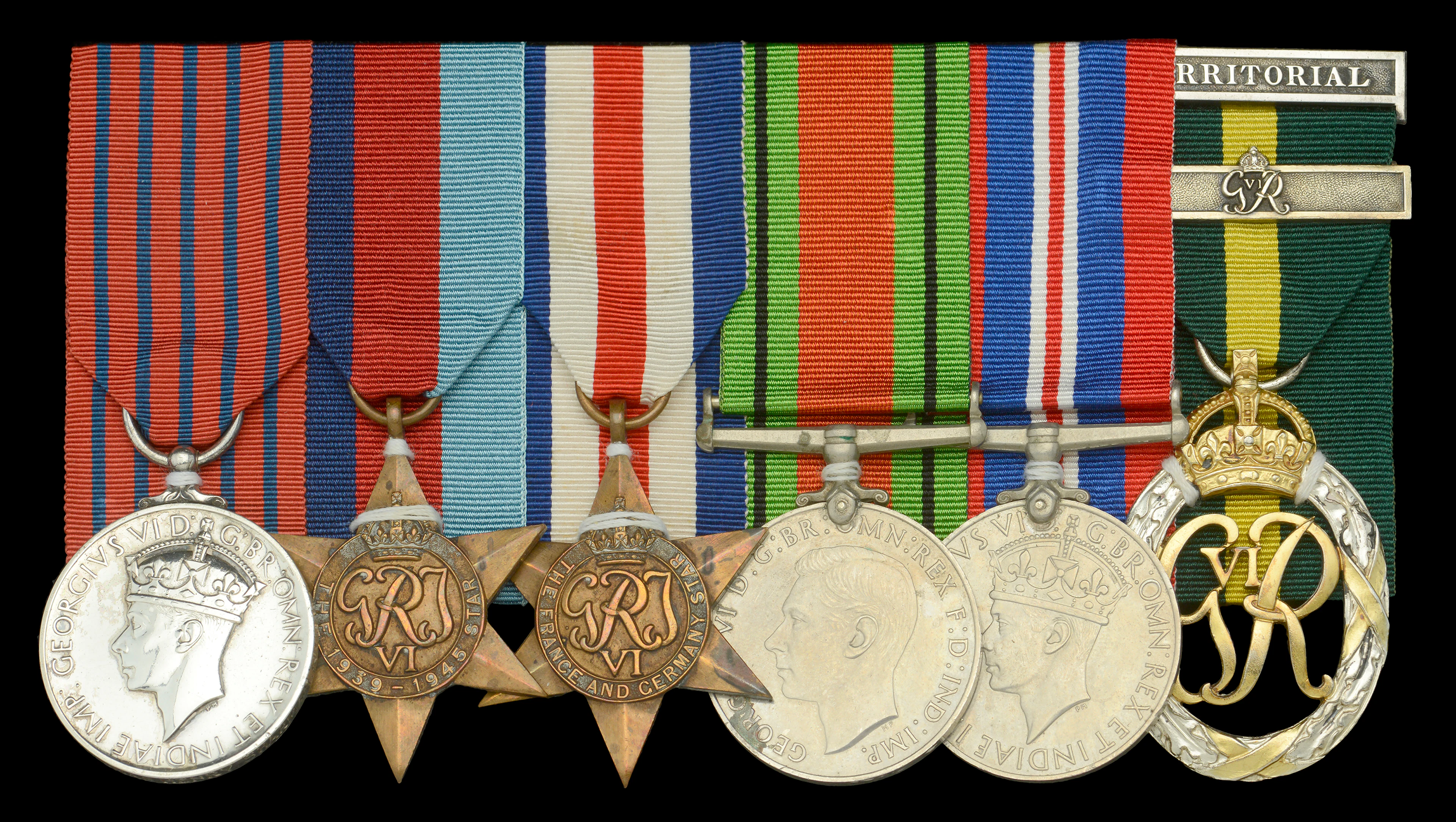 A fine Second War ‘Birmingham Blitz’ bomb disposal G.M. group of six