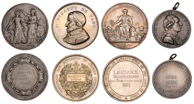 France, Exposition De L'Industrie, 1894, a silver appentices’ award
