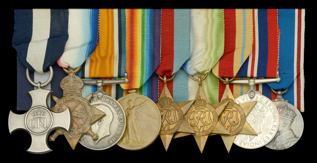 A Second War ‘Defence of Malta’ D.S.C. group of nine awarded to Lieutenant-Comma