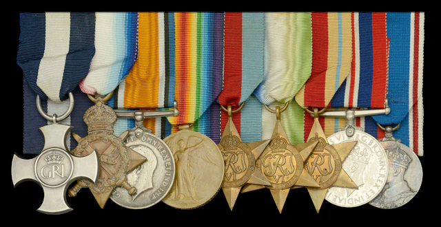 A Second War ‘Defence of Malta’ D.S.C. group of nine awarded to Lieutenant-Comma