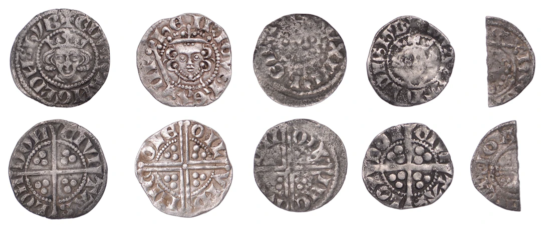 Henry III, Long Cross coinage, Penny, class Vb, London, Nicole, nicole