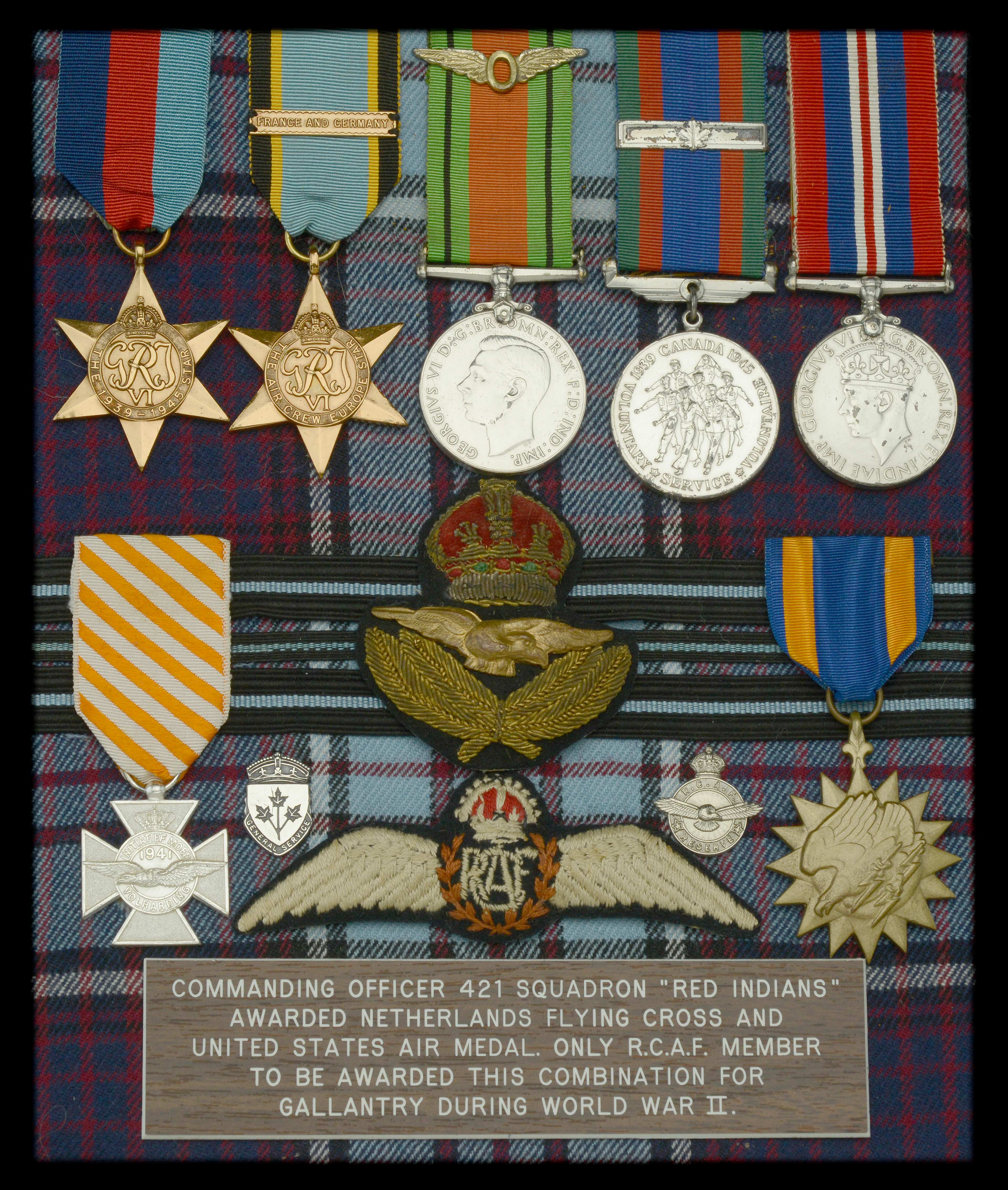 Seven: Squadron Leader W. A. Prest, Royal Canadian Air Force, a Spitfire