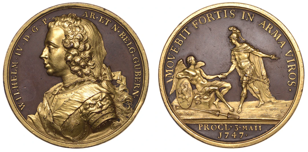NETHERLANDS, Willem IV als stadhouder [Wilhelm IV, Stadtholder], 1747