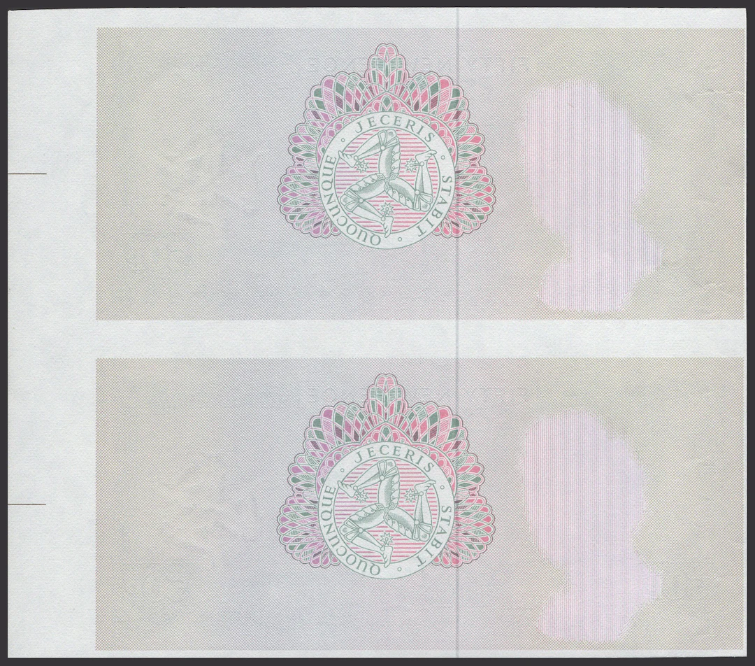 Isle of Man Government, P.H.G. Stallard, a progressive proof sheet