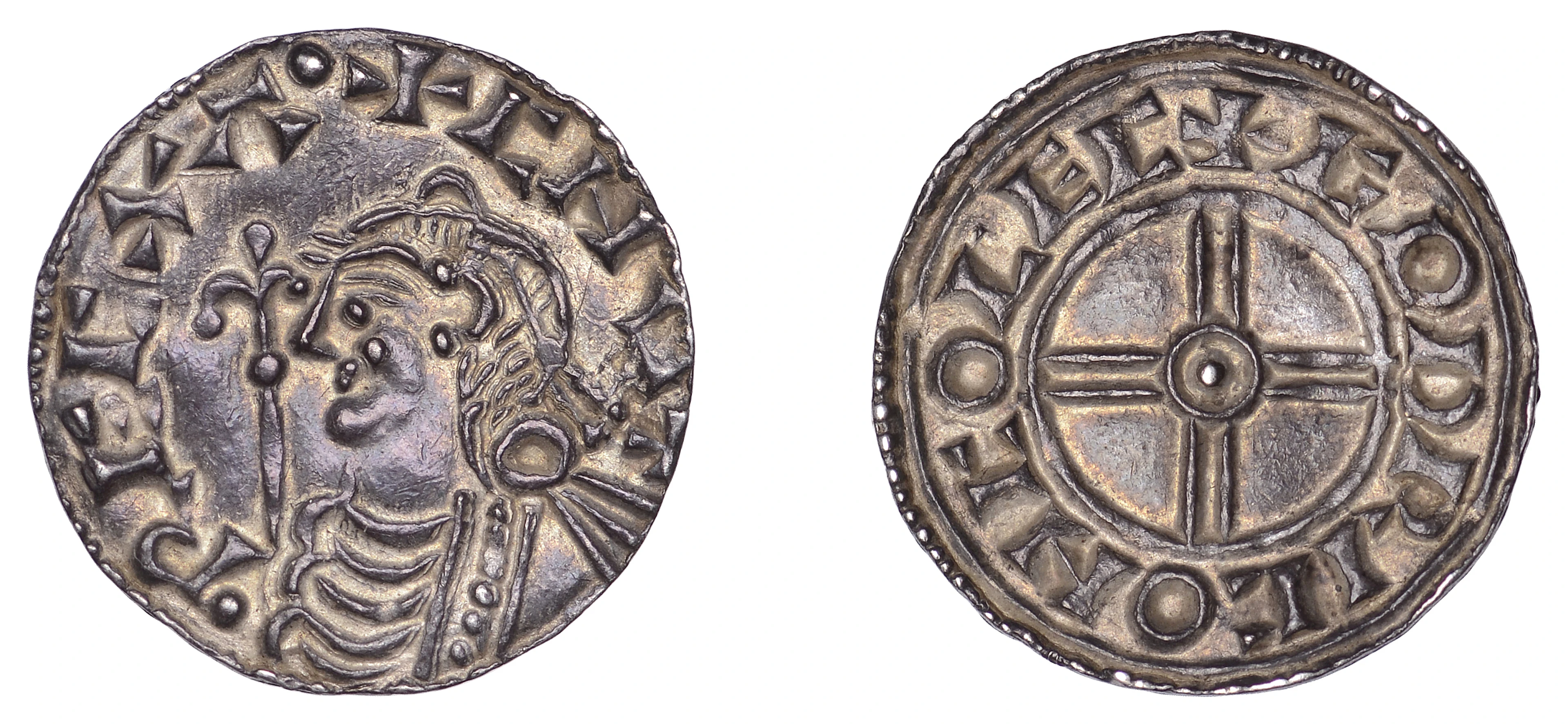 Cnut (1016-1035), Penny, Short Cross type [BMC XVI; BEH H], Colchester