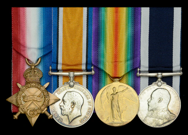 Four: Petty Officer H. G. Dinham, Royal Navy 1914-15 Star (143813