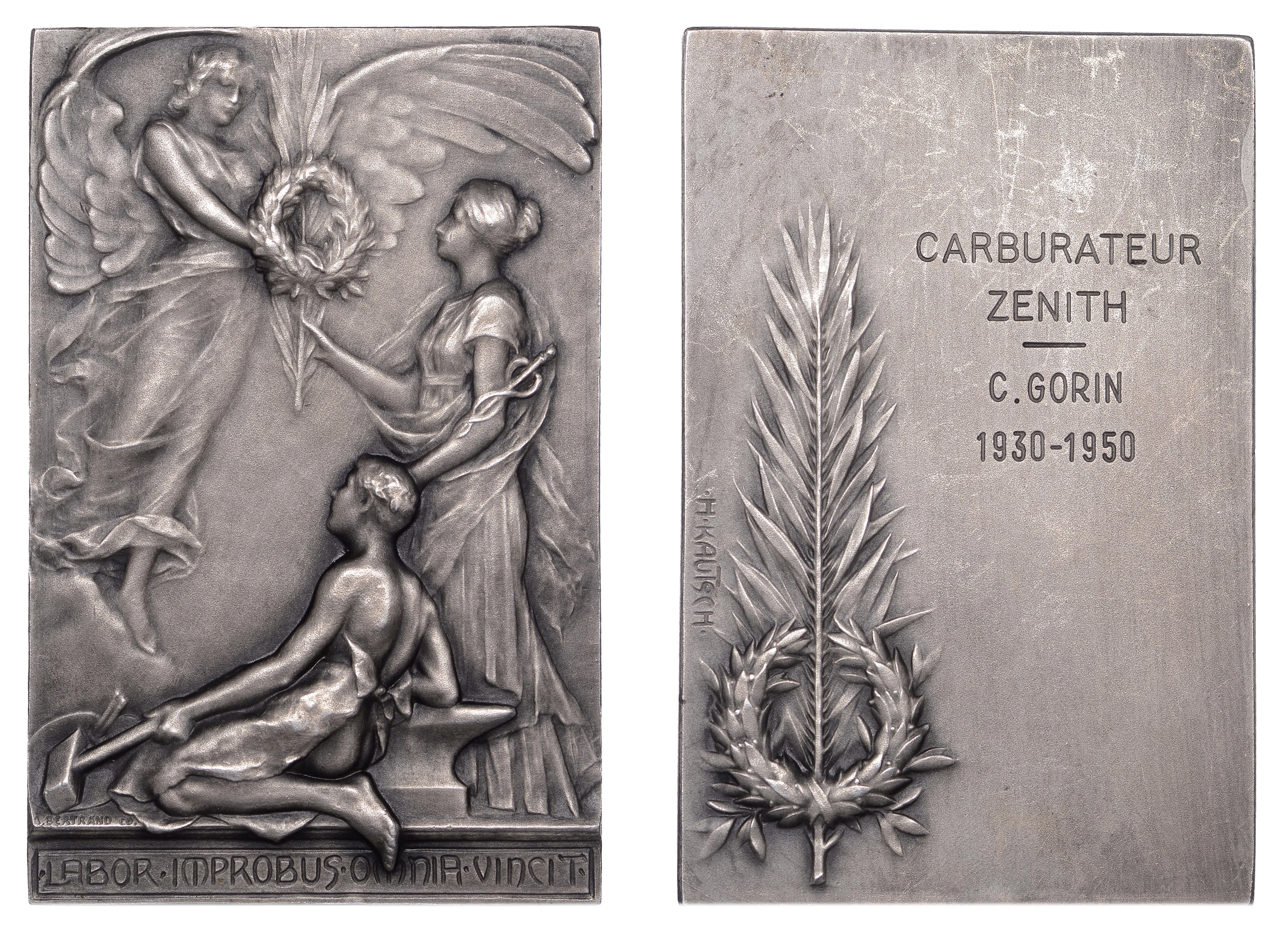 FRANCE, Labor Improbus Omnia Vincit [Relentless Toil Conquers All]