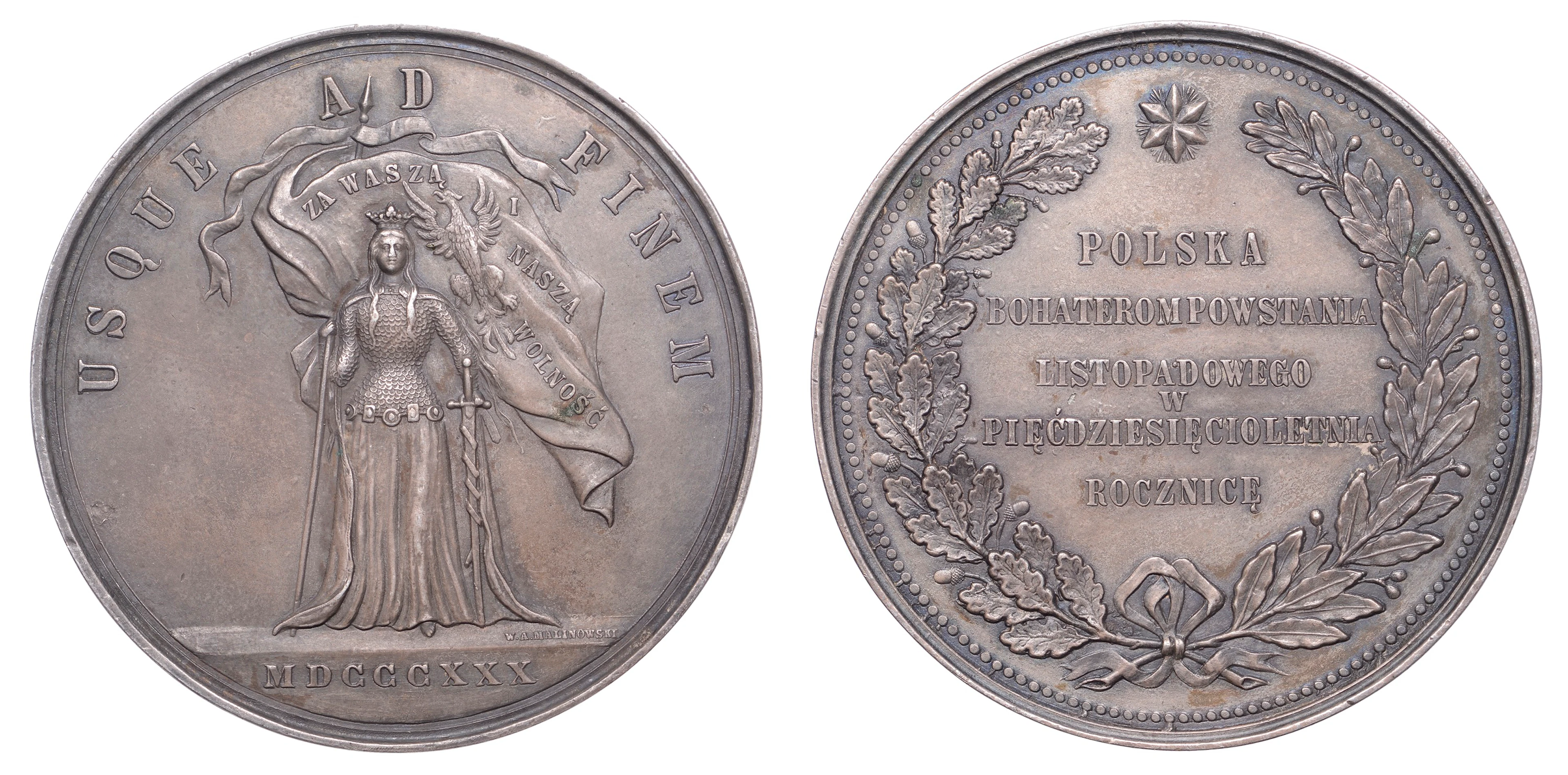 Poland, GALICIA, 50th Anniversary of the November Uprising, 1880