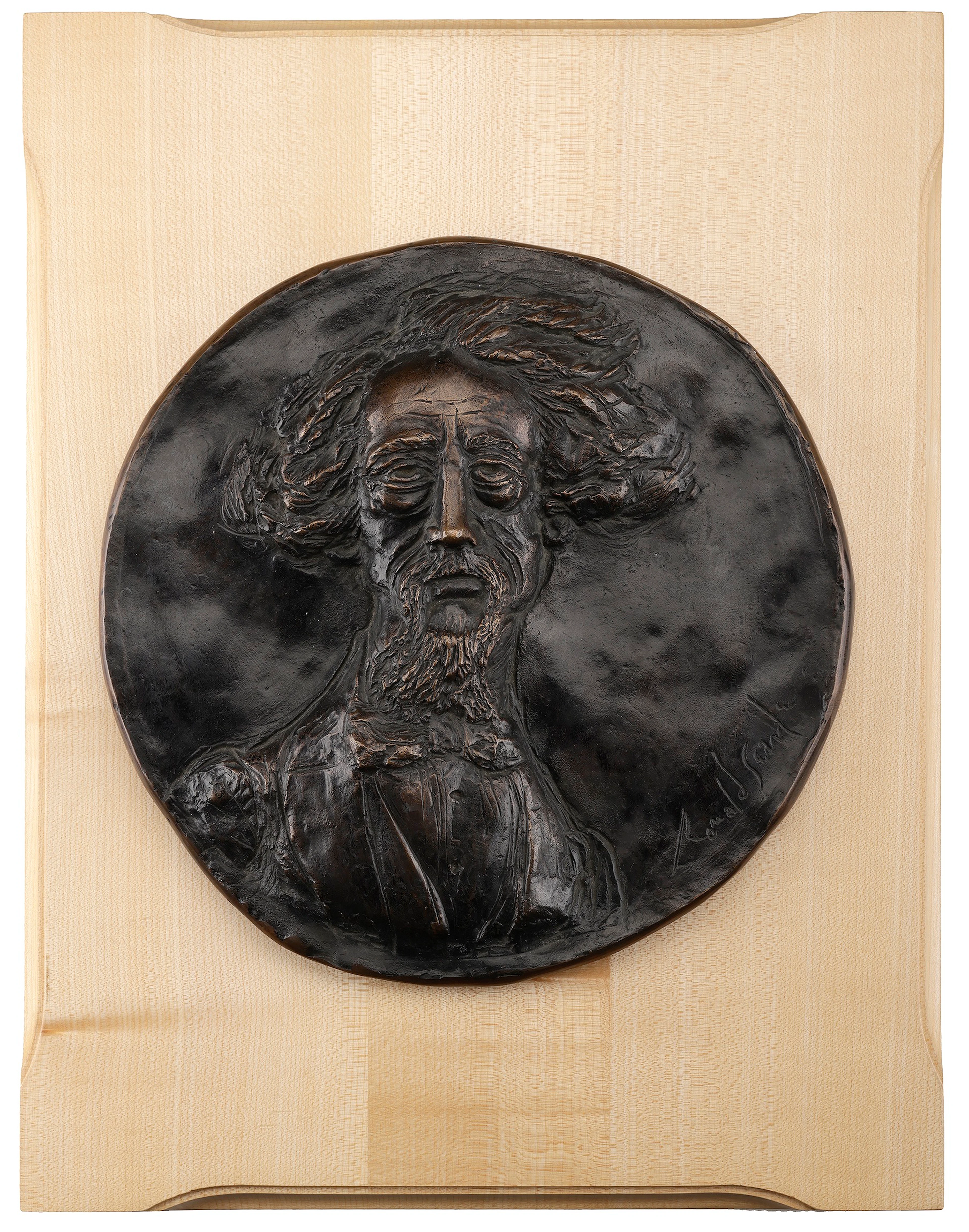 ENGLAND, Charles Dickens, 1983, a pair of bronze maquettes for the