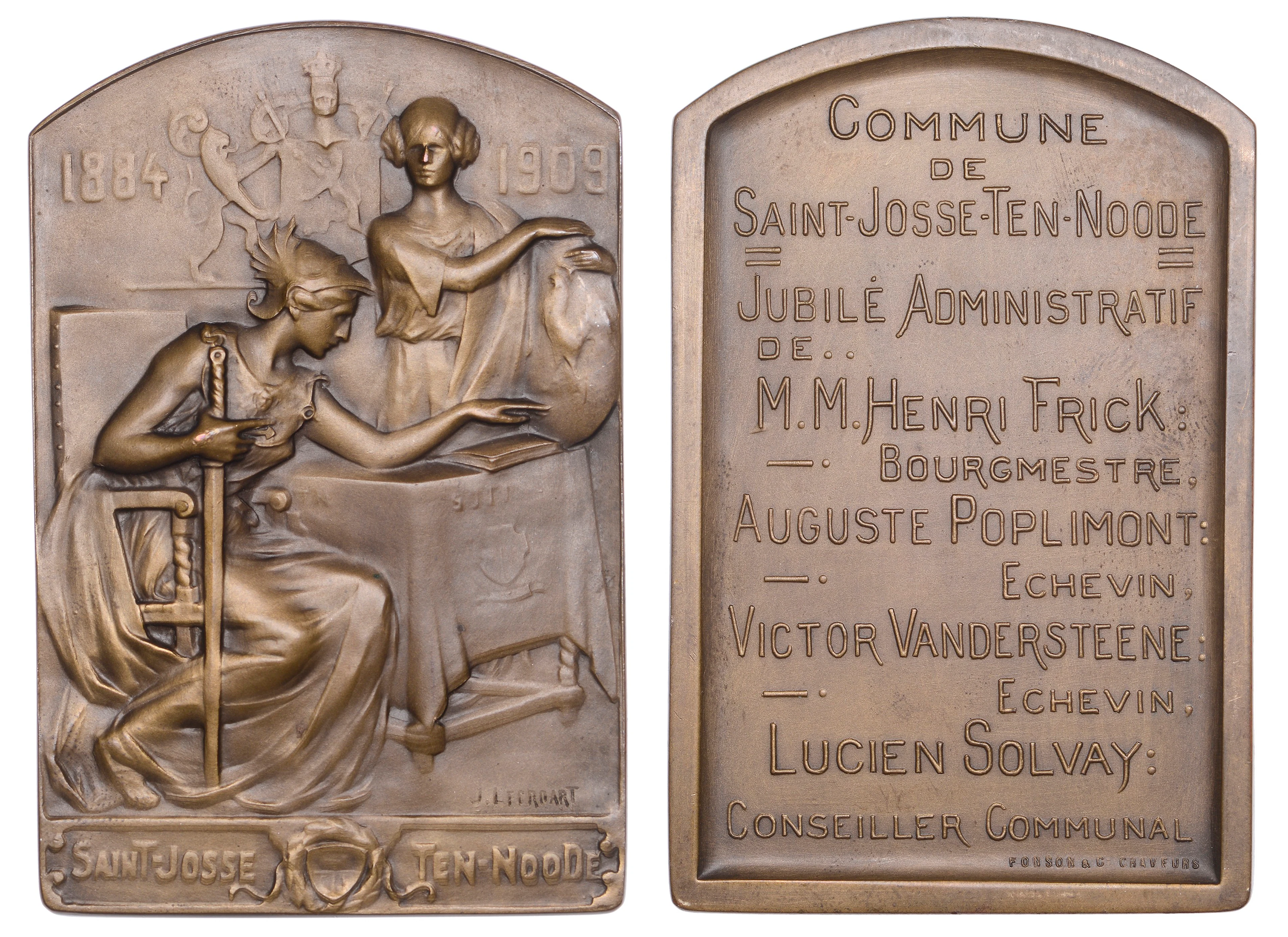 BELGIUM, Jubilé administratif de l’école de tir, Saint-Josse-ten-Noode