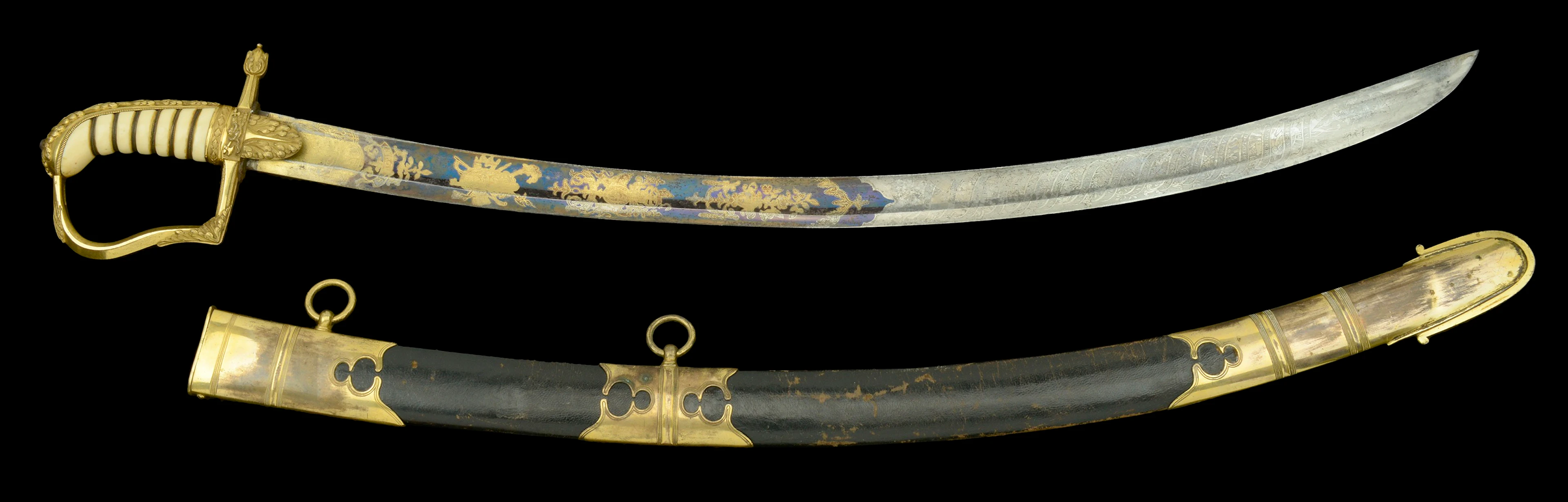 Georgian Scottish Officer’s Presentation Sabre. A very good example