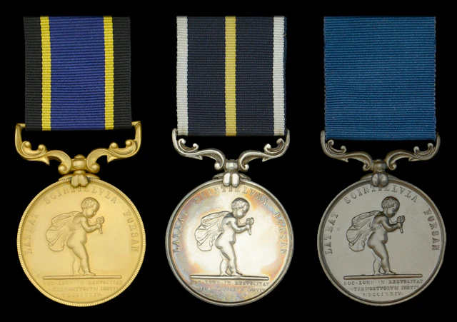 A Royal Humane Society Stanhope Gold Medal group awarded to Police