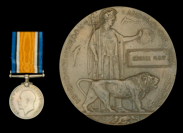 The British War Medal awarded to Private G. Flint, 2nd Battalion