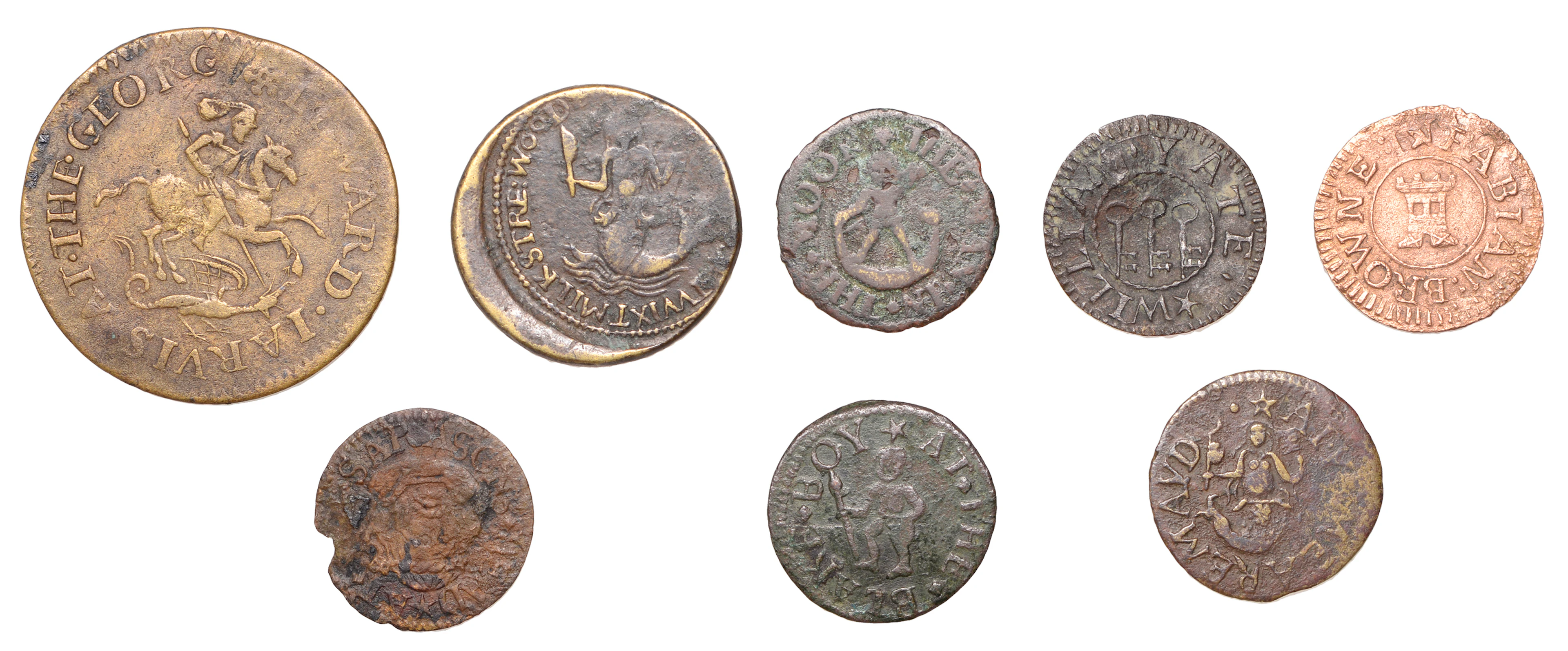 17th Century Tokens, LONDON (City), Cheapside, Fabian Browne, Farthing