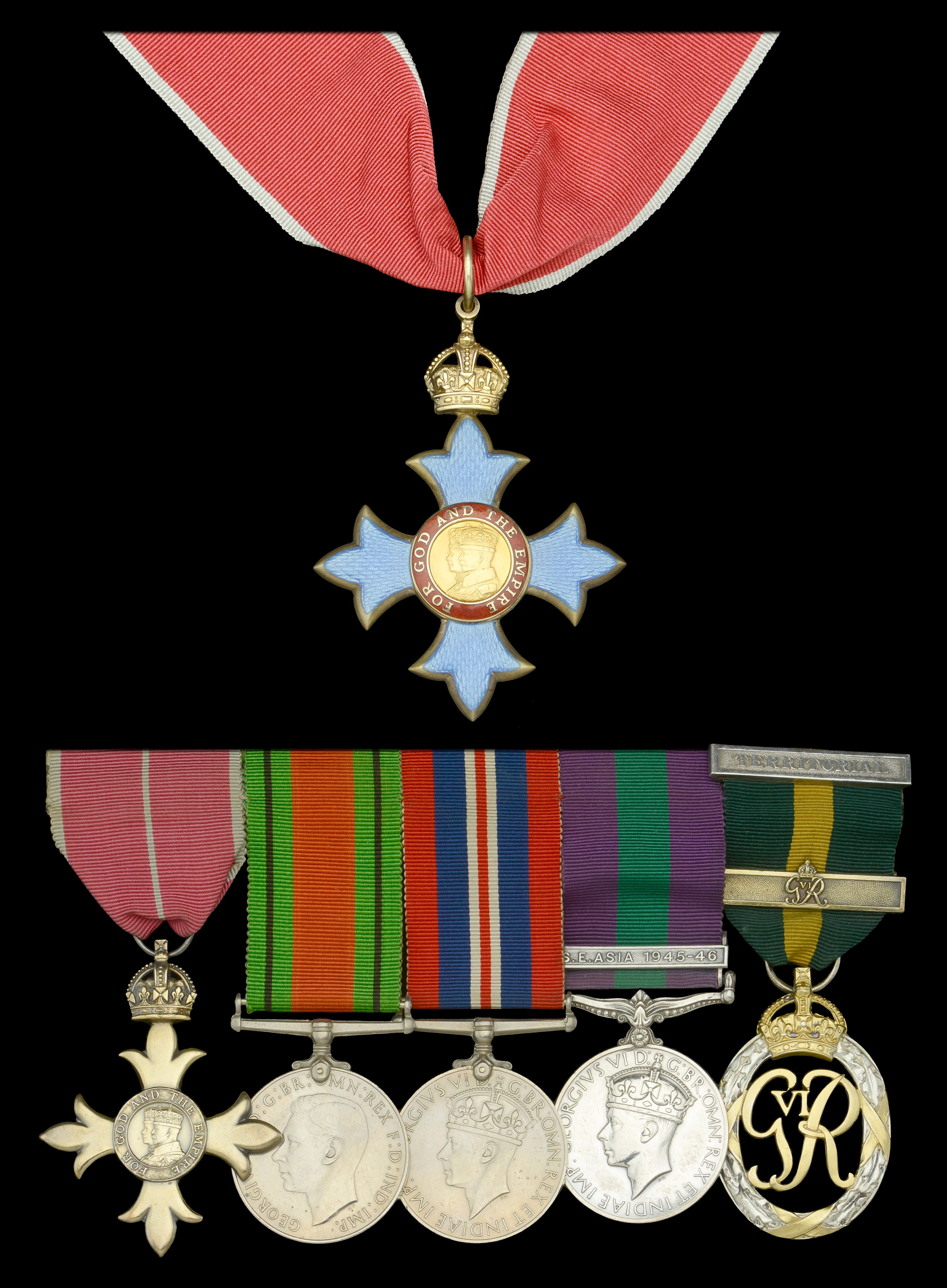 A post-War ‘Civil Division’ C.B.E., Second War ‘Military Division’