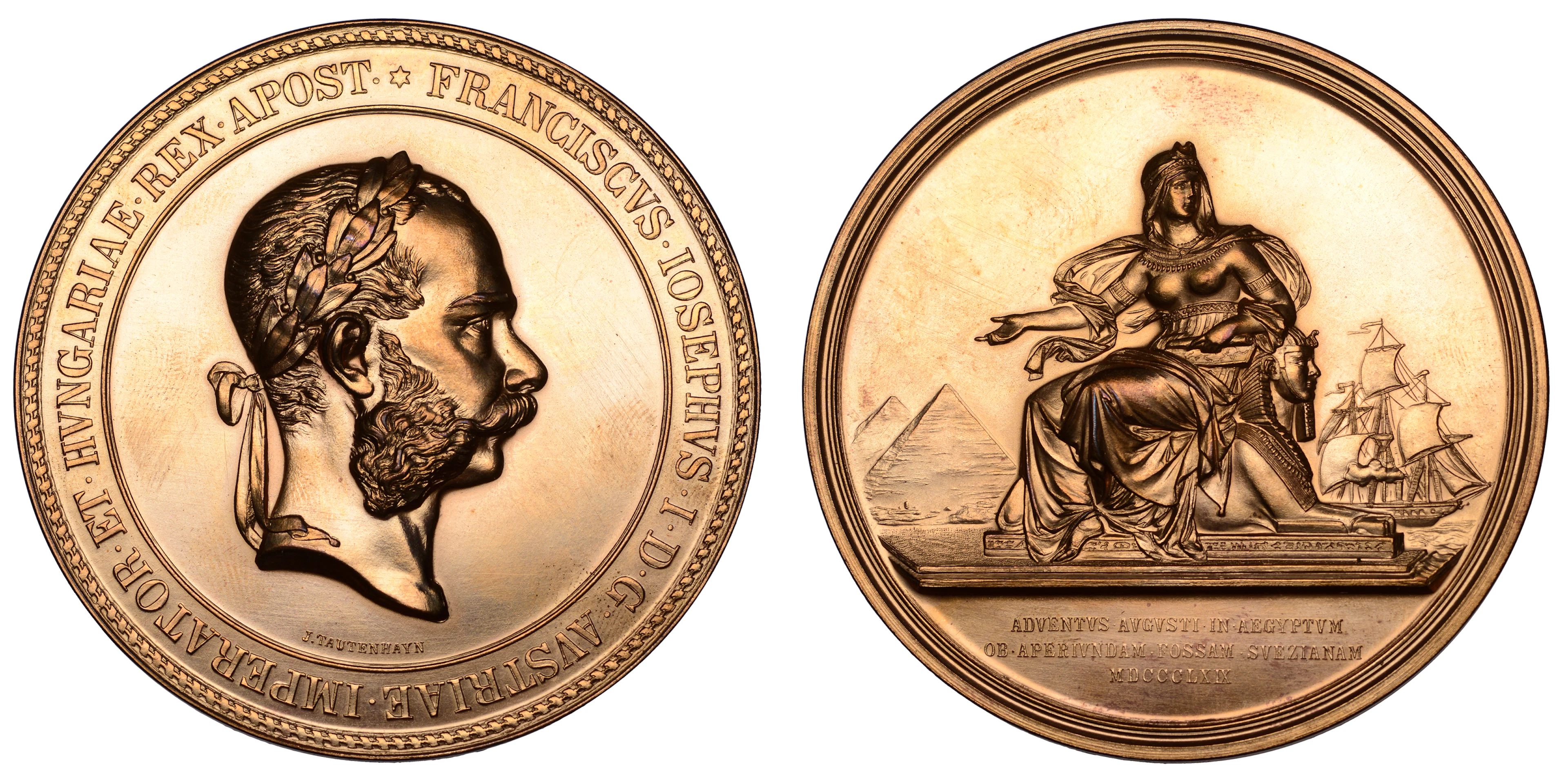 Austria, Visit of Franz Joseph I to Egypt and the Opening of the Suez