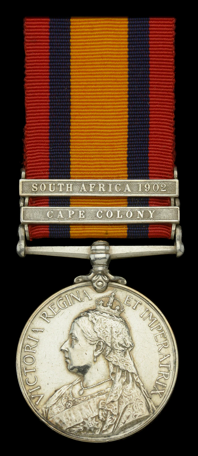 Queen’s South Africa 1899-1902, 2 clasps, Cape Colony, South Africa