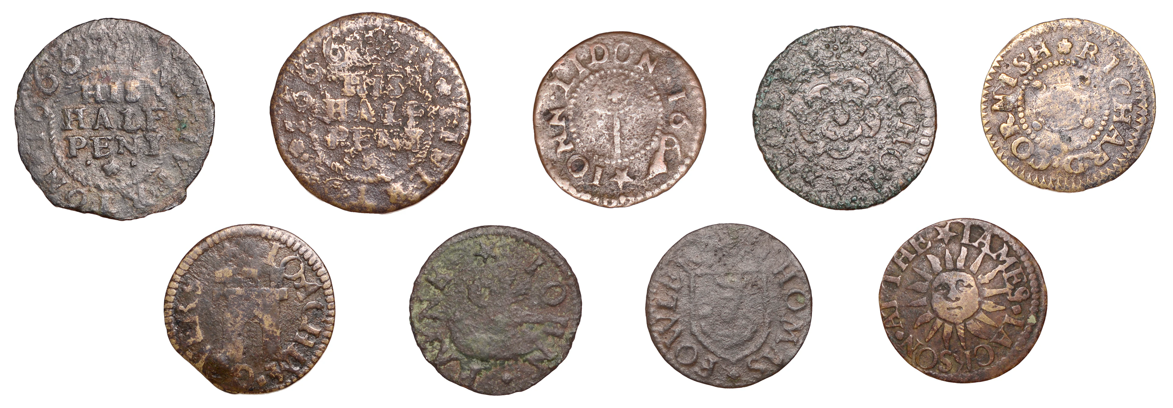 17th Century Tokens, DEVON, Ottery St Mary, Richard Cornish, Farthing