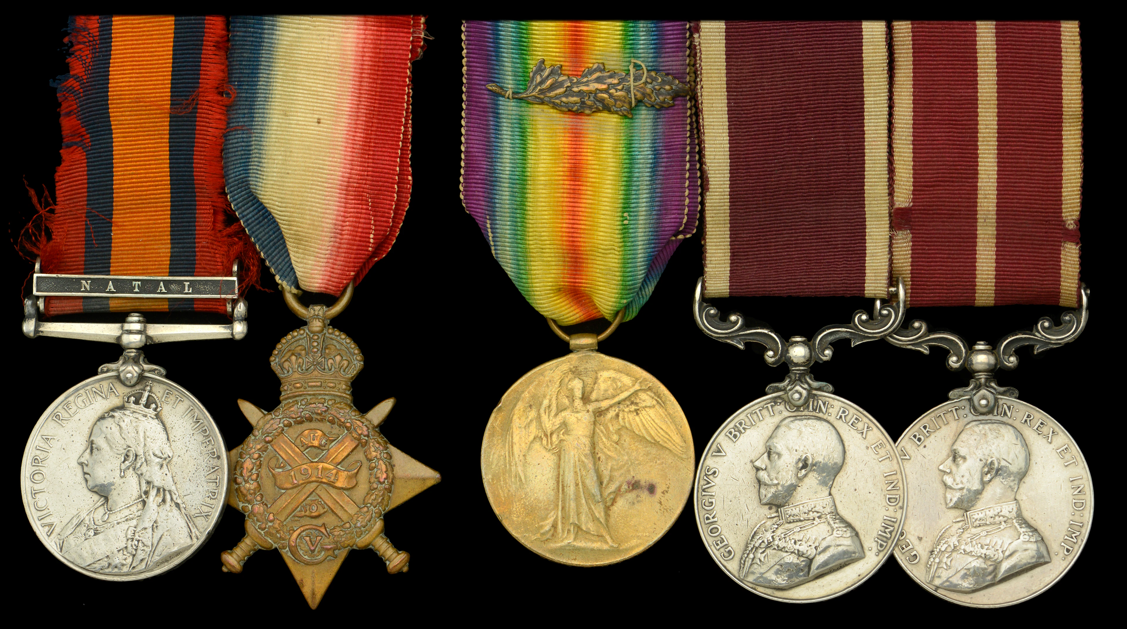Five: Regimental Sergeant Major B. Belcher, Royal Field Artillery