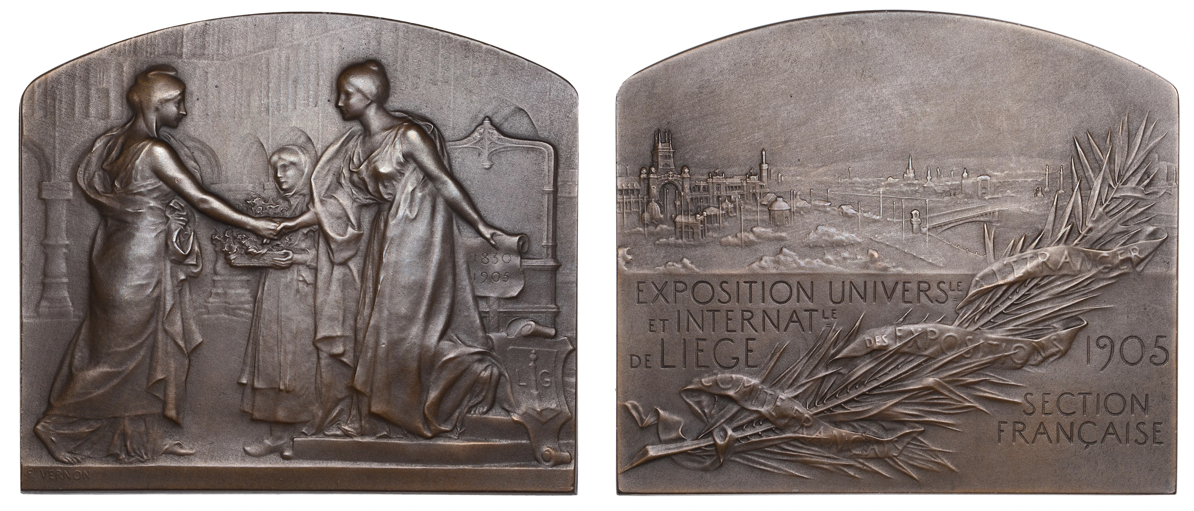BELGIUM/FRANCE, Exposition Universelle, Liège, 1905, an Art Nouveau