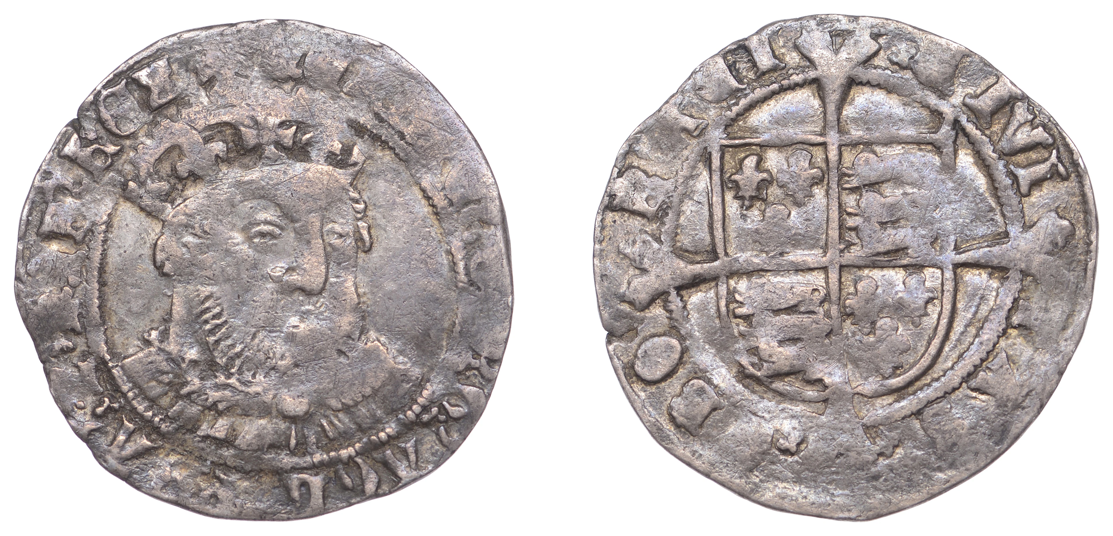 Henry VIII (1509-1547), Third coinage, Groat, York, no mm., bust 1