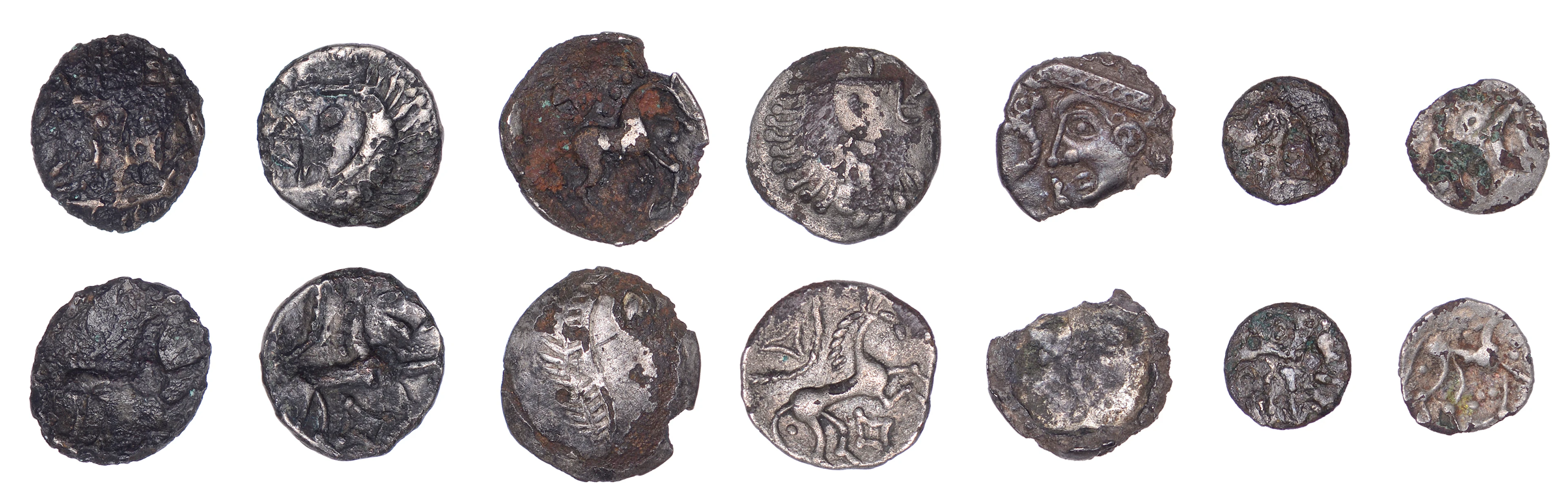 British Iron Age, ICENI, Uninscribed issues, contemporary fourrée