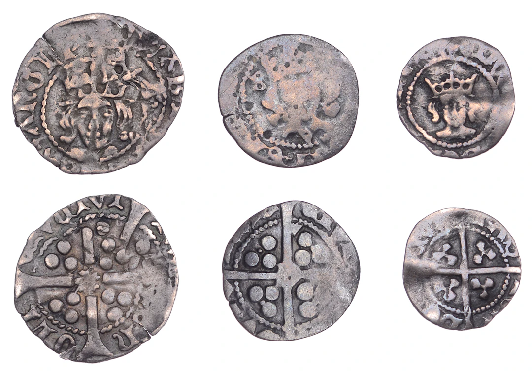 Edward IV, Heavy coinage, Penny, Durham, King’s Receiver, mm. plain