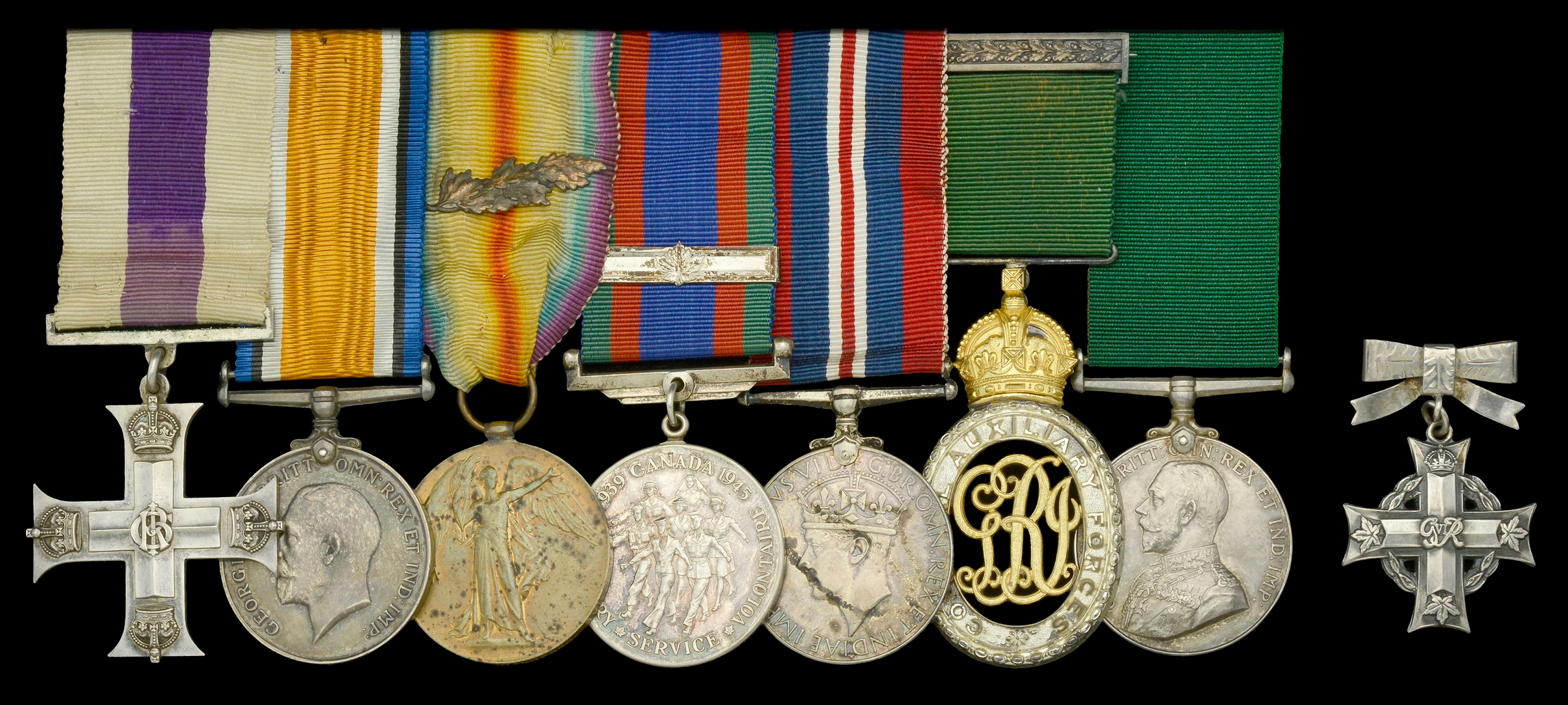 A Great War ‘Western Front’ M.C. group of seven awarded to Lieutenant-Colonel