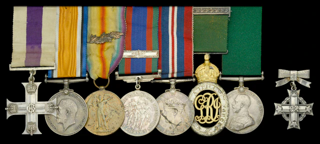 A Great War ‘Western Front’ M.C. group of seven awarded to Lieutenant-Colonel