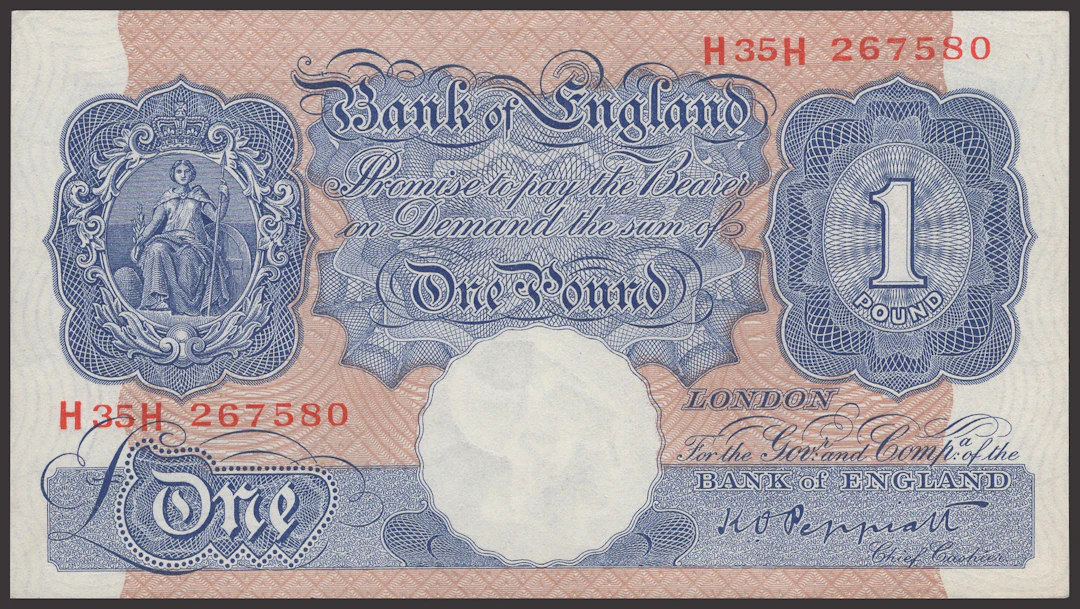 A Mixed Group of Bank of England Notes, comprising Peppiatt, 10 Shillings