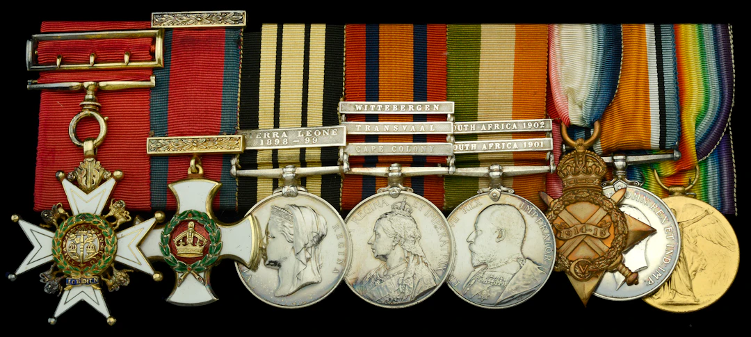 A fine Boer War C.B., ‘Sierra Leone operations’ D.S.O. group of eight