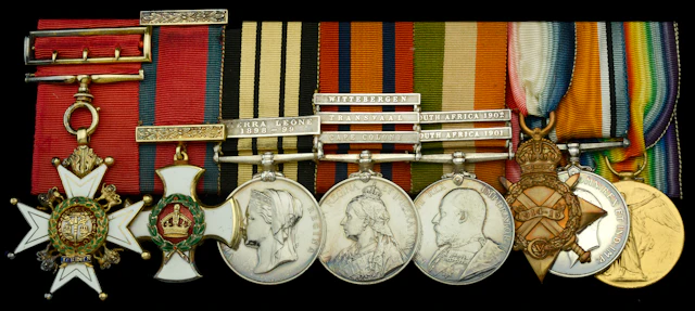 A fine Boer War C.B., ‘Sierra Leone operations’ D.S.O. group of eight
