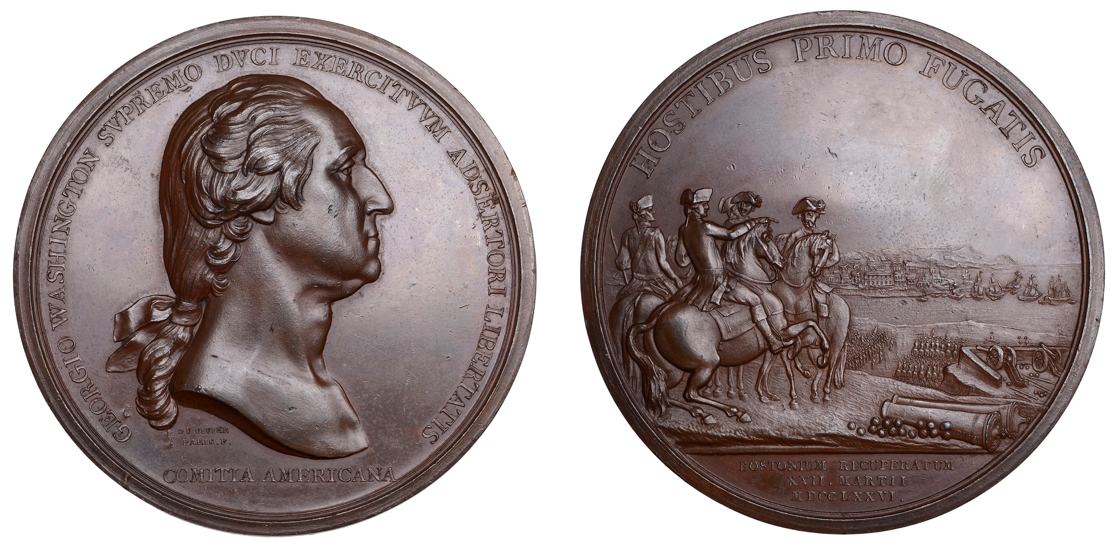 United States of America, USA, Washington Before Boston, 1776, a copper