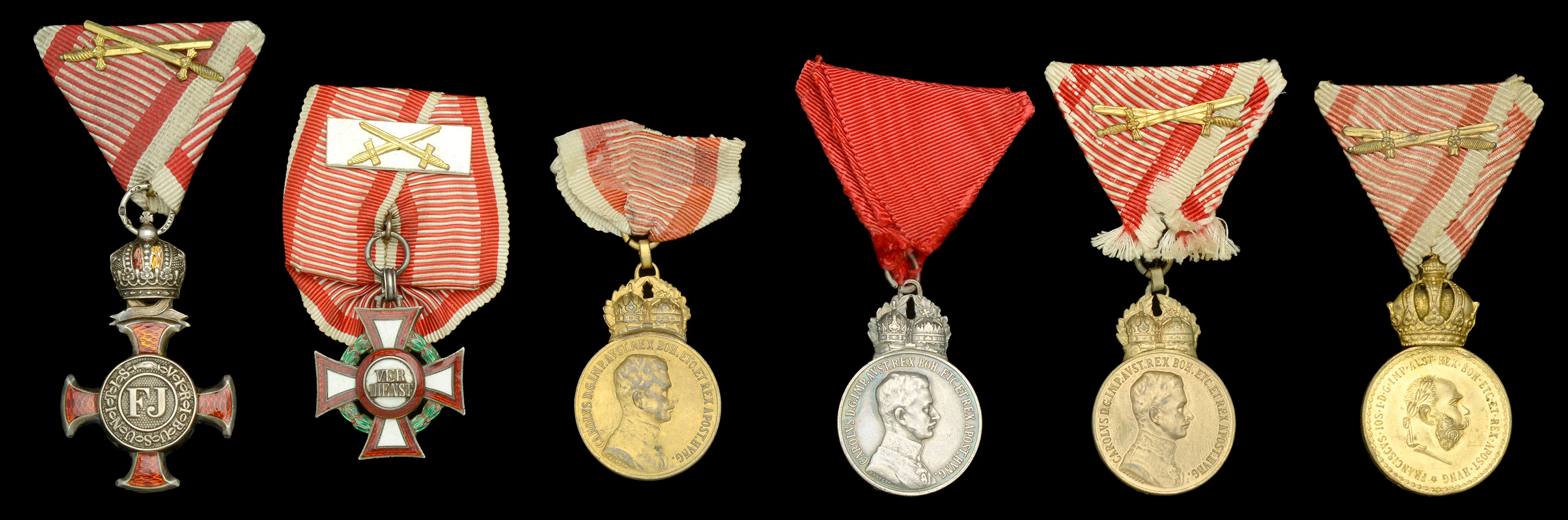 Austria, Empire, Military Merit Cross, Third Class, silver and enamel