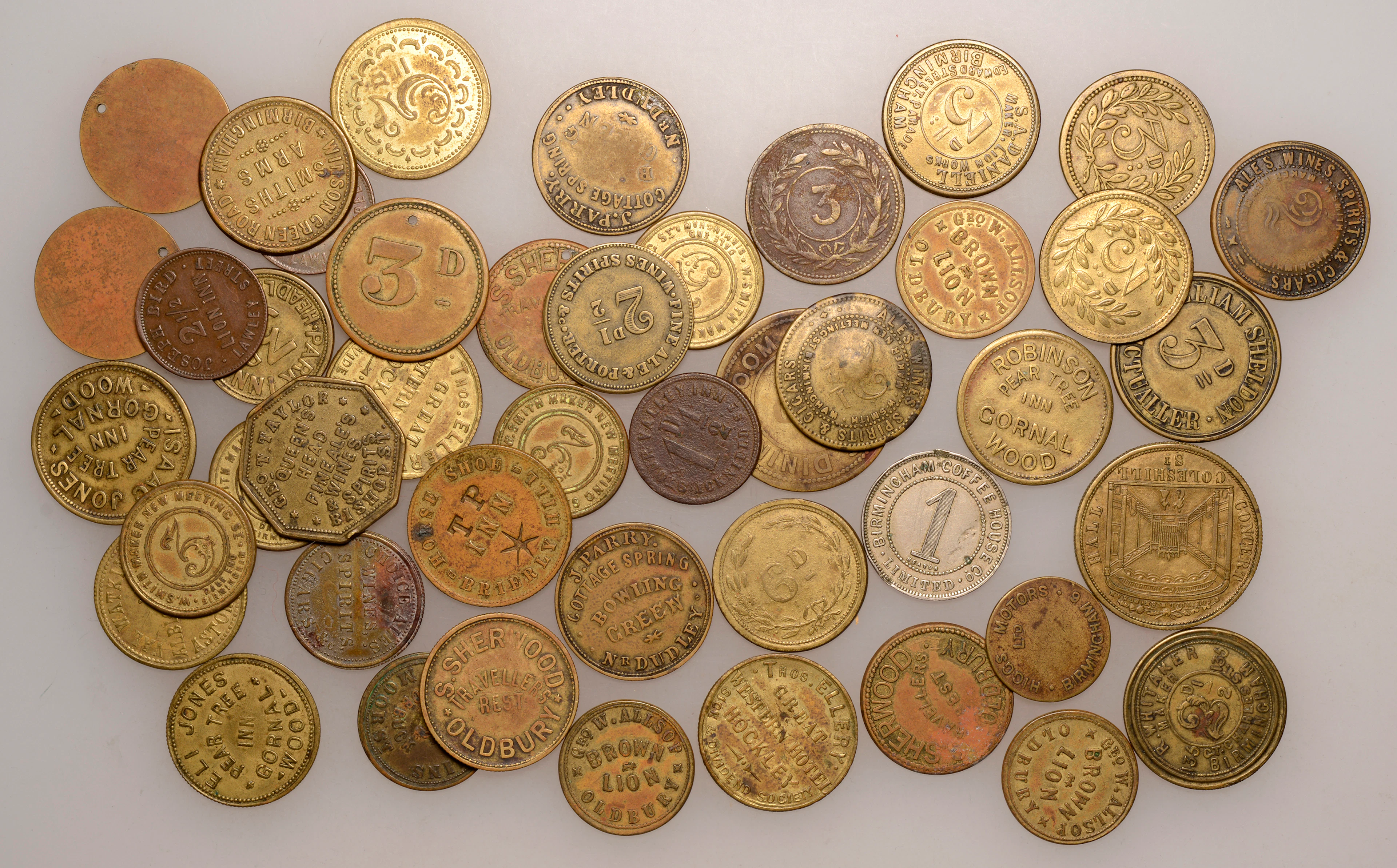 Miscellaneous Tokens and Checks, STAFFORDSHIRE, Brierly Hill, Horse