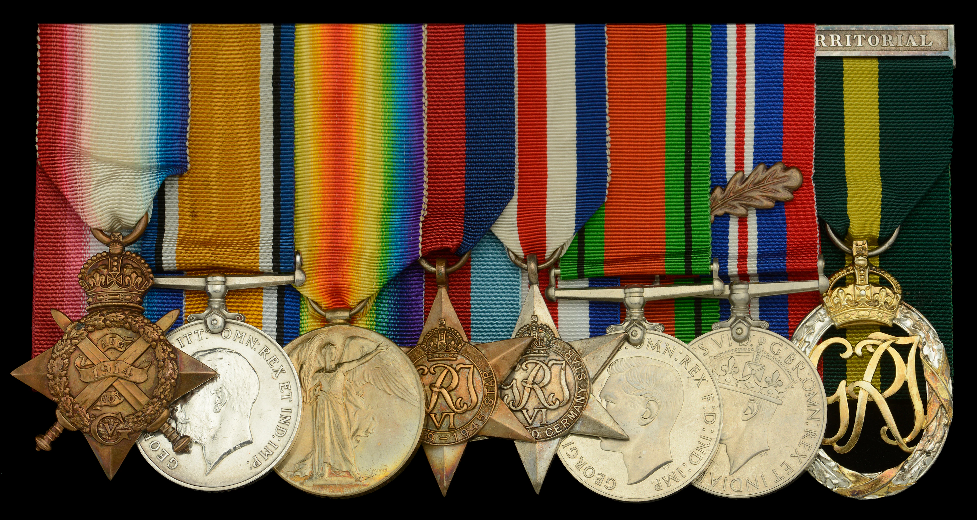 Eight: Major F. D. Rouffignac, Royal Welsh Fusiliers, later Royal