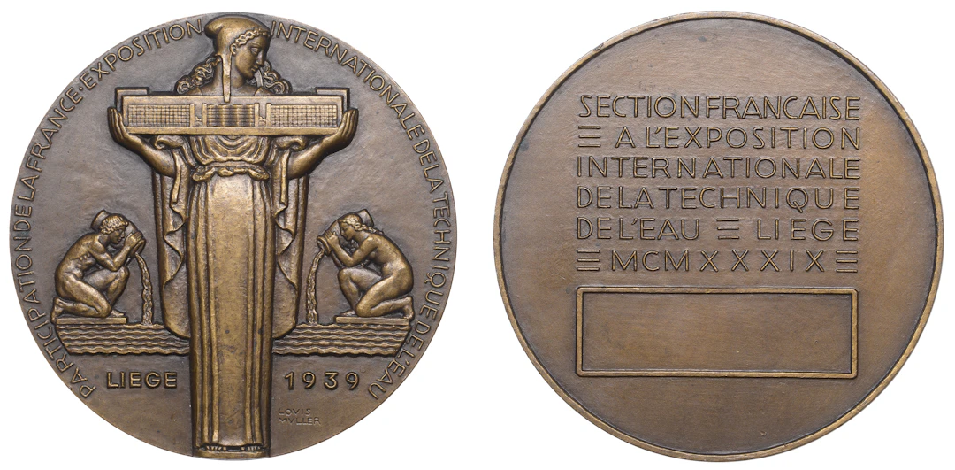 BELGIUM/FRANCE, Exposition Internationale de la Technique de l’Eau