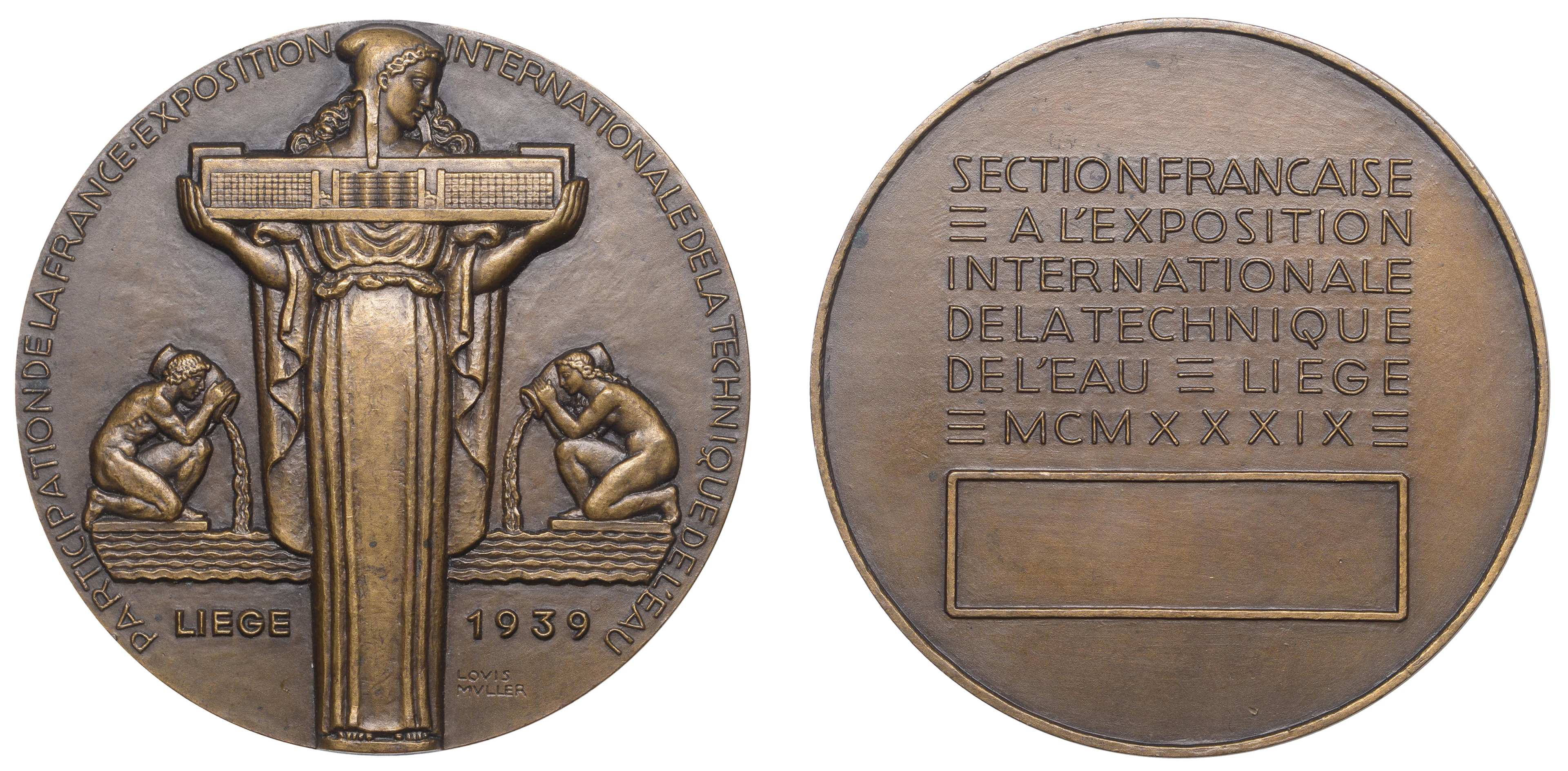 BELGIUM/FRANCE, Exposition Internationale de la Technique de l’Eau