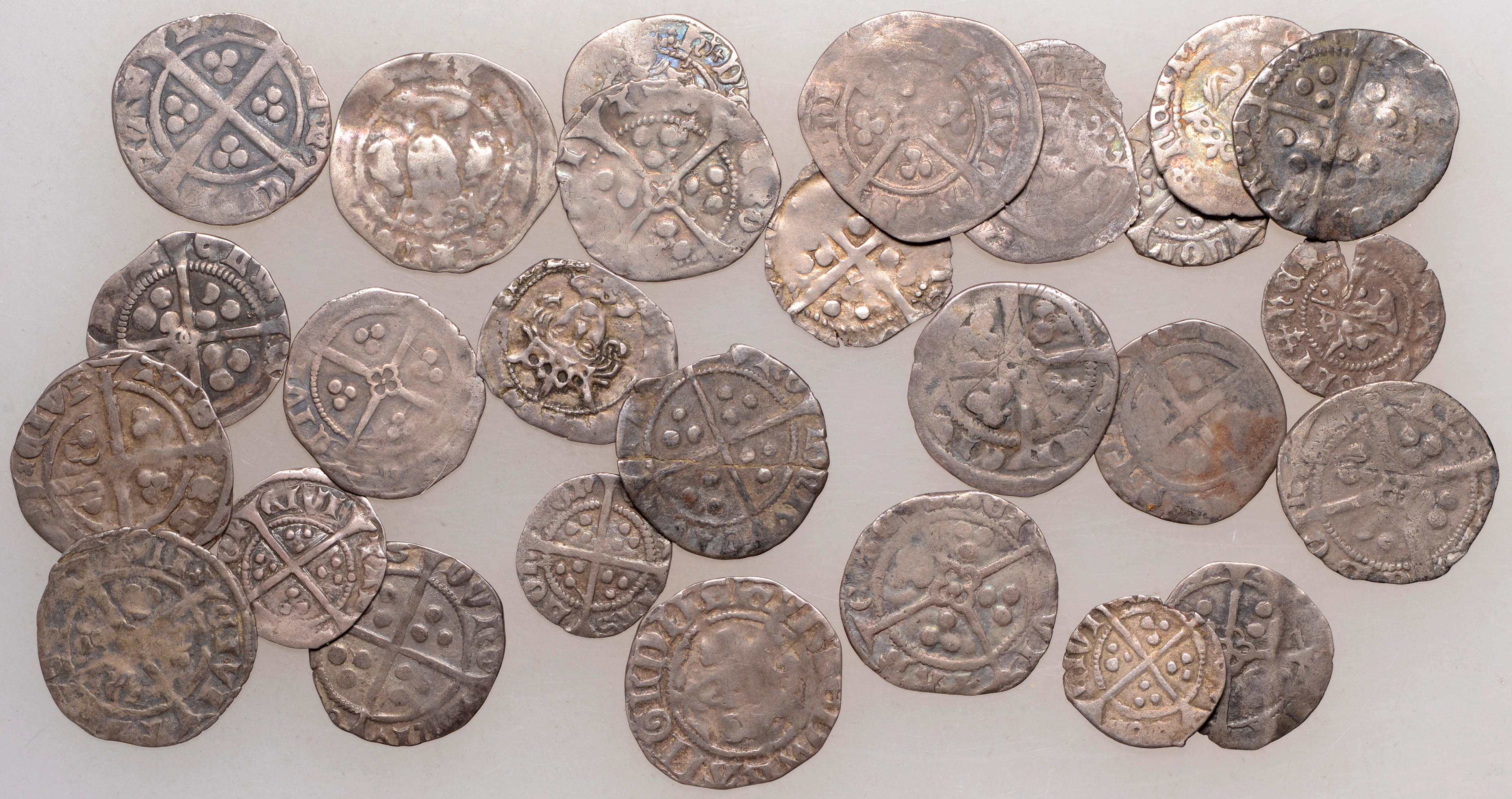 Miscellaneous, Edward I to Henry VIII, Pennies (22, the majority of