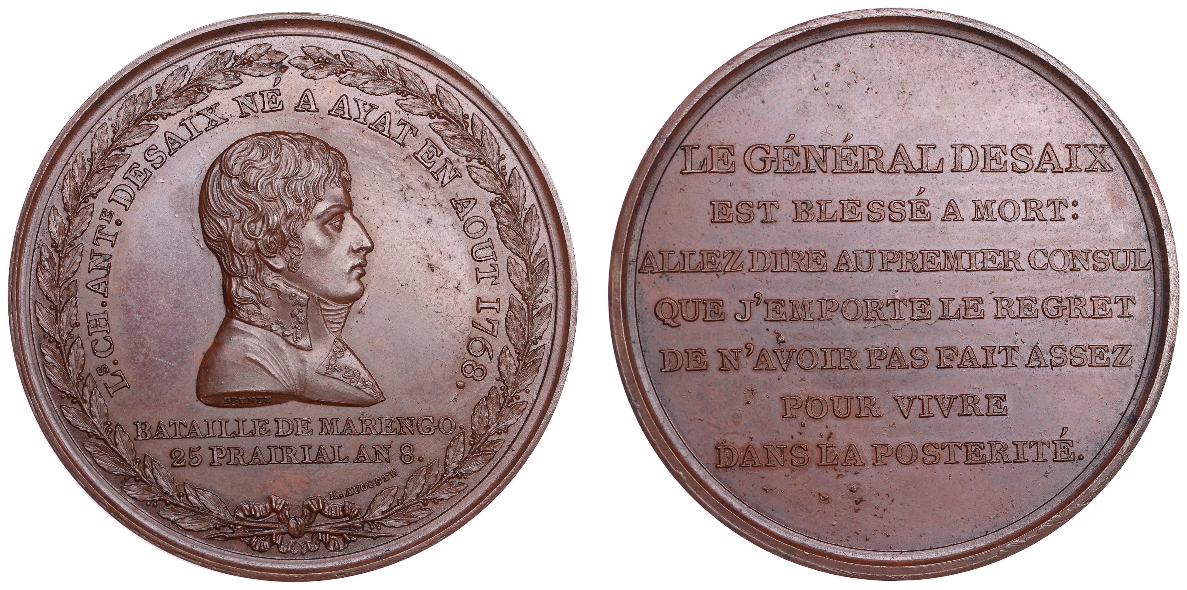 ITALY/FRANCE, Battaglia di Marengo e morte del generale Desaix [Battle