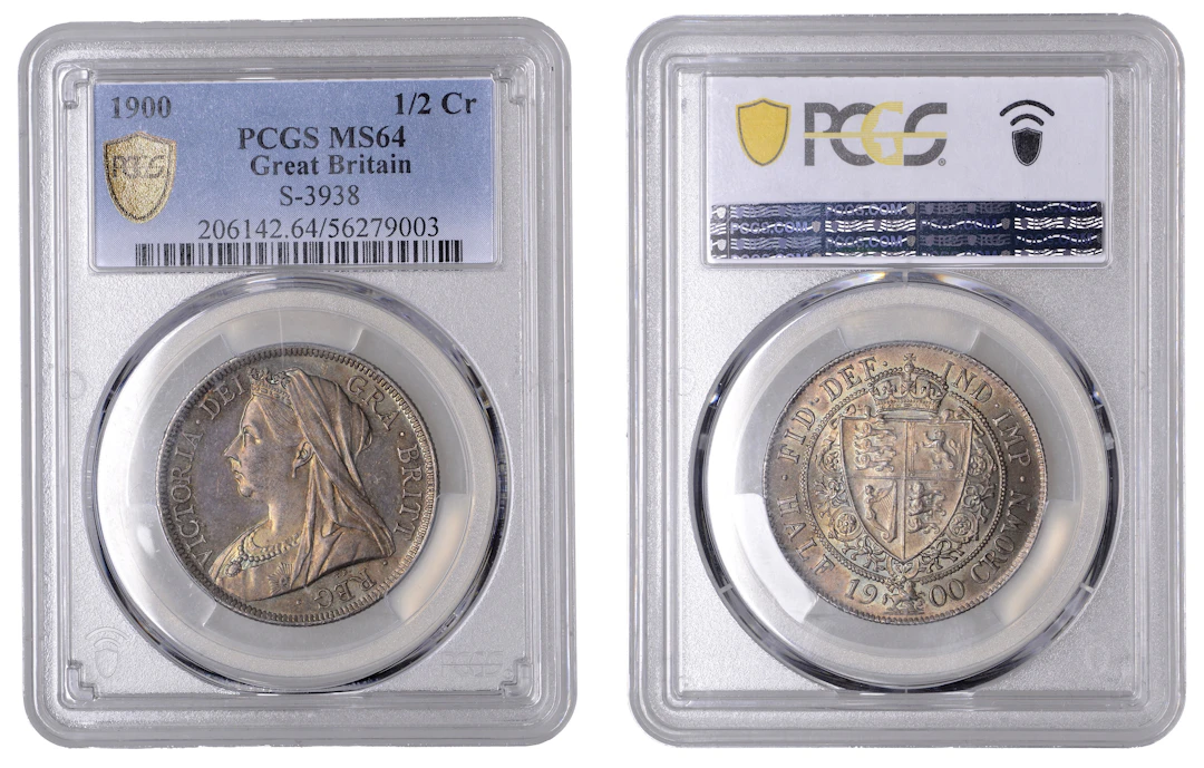 Victoria (1837-1901), Halfcrown, 1900 (ESC 2786; S 3938). Deep cabinet