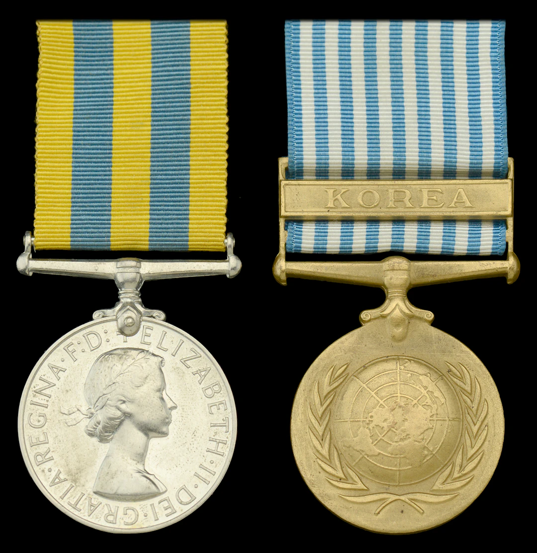 Pair: Private I. Lamb, Royal Army Service Corps Korea 1950-53, 2nd